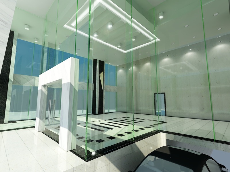 Kính cường lực và vách mặt dựng