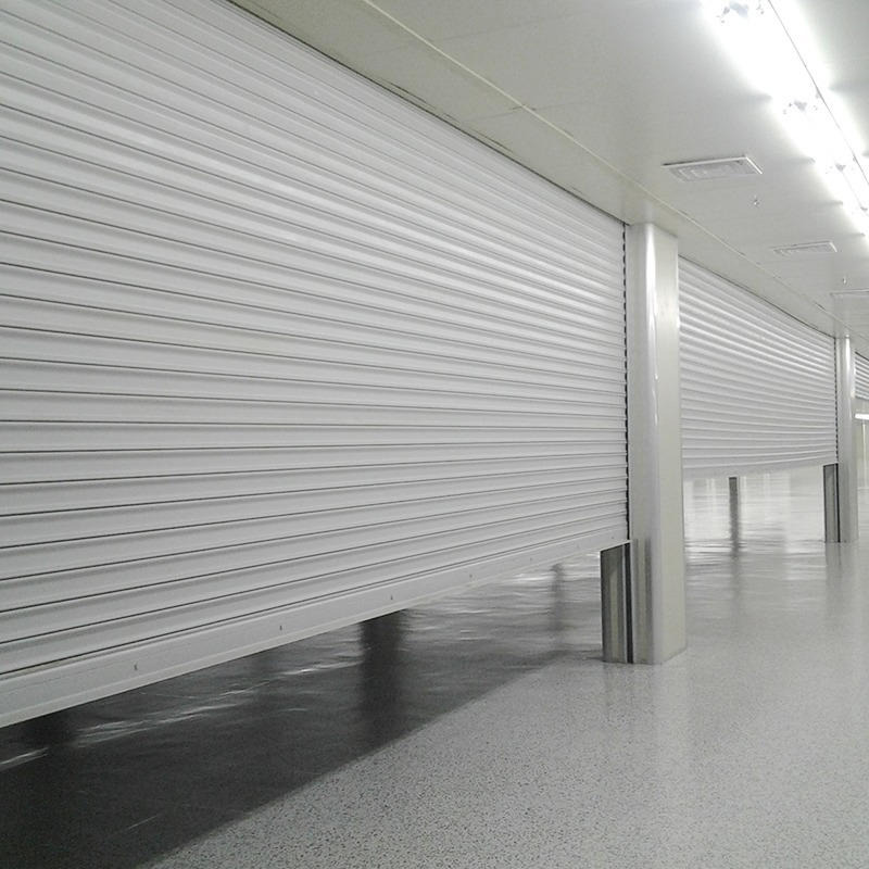 cửa cuốn trong công trình thương mại