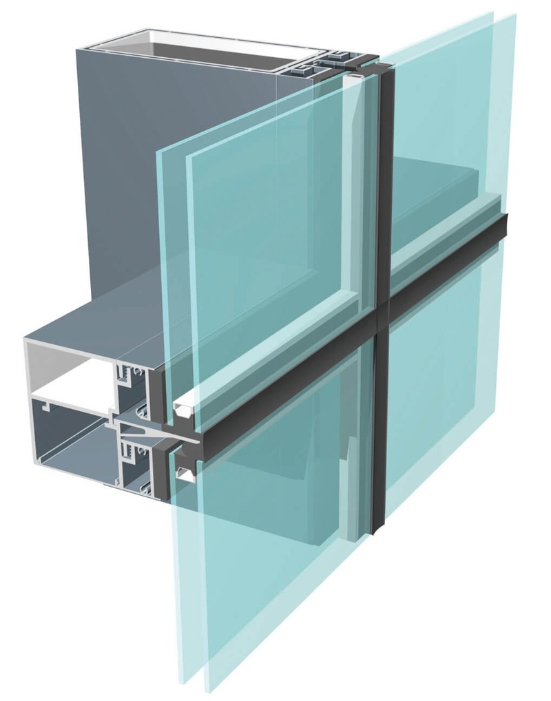 giá vách mặt dựng